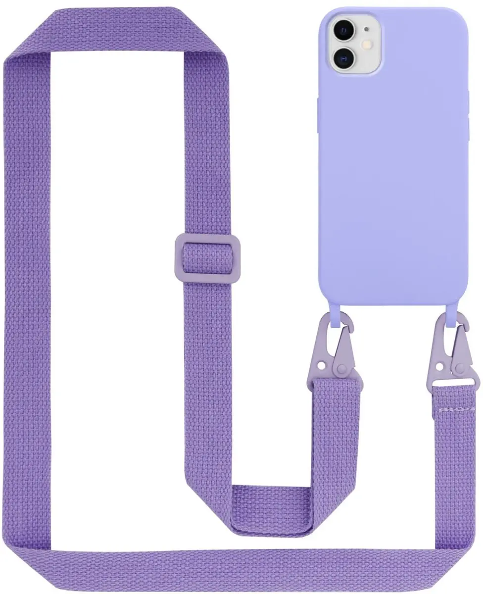 Cadorabo Mobiele telefoon ketting geschikt voor Apple iPhone 11 in LIQUID LICHT