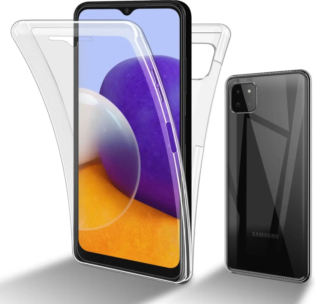 Cadorabo Hoesje geschikt voor Samsung Galaxy A22 5G in TRANSPARANT