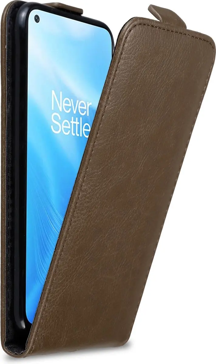Cadorabo Hoesje geschikt voor OnePlus Nord N200 5G in KOFFIE BRUIN