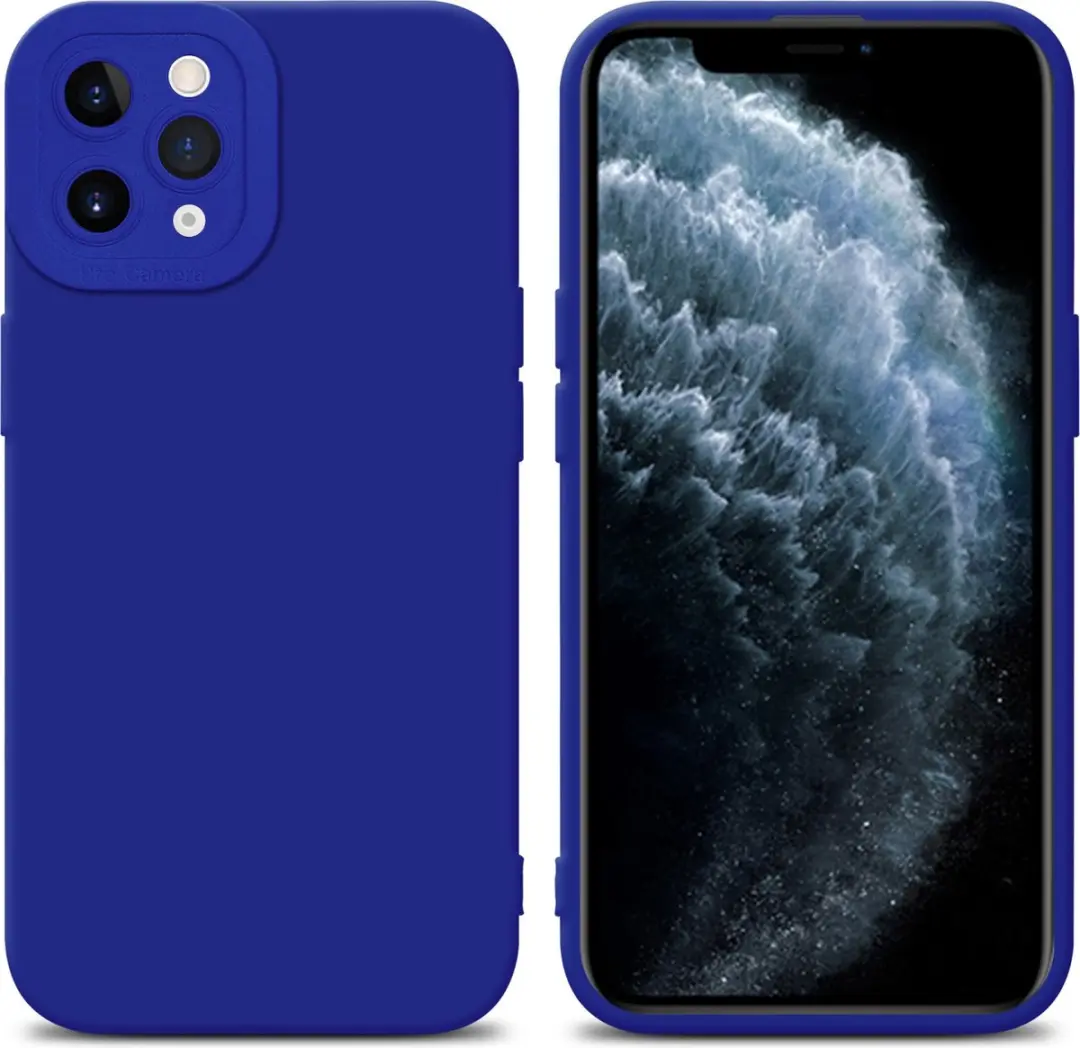 Cadorabo Hoesje geschikt voor Apple iPhone 11 PRO MAX in FLUID BLAUW