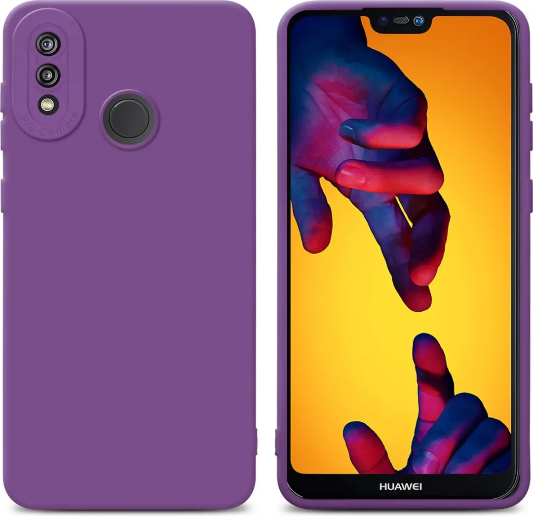 Cadorabo Hoesje geschikt voor Huawei P20 LITE 2018 / NOVA 3E in FLUID MAT PAARS