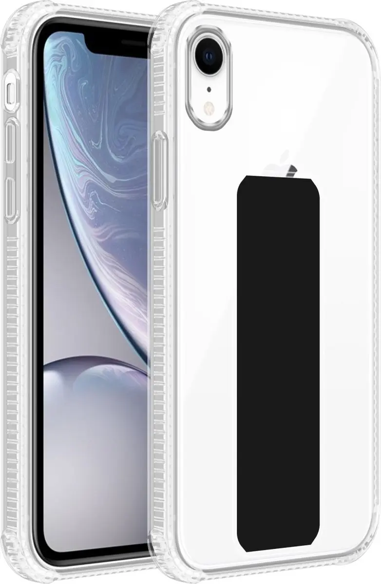 Cadorabo Hoesje geschikt voor Apple iPhone XR in ZWART