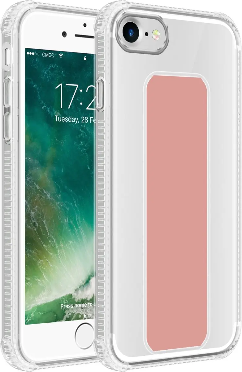 Cadorabo Hoesje geschikt voor Apple iPhone 7 / 7S / 8 / SE 2020 in ROZE