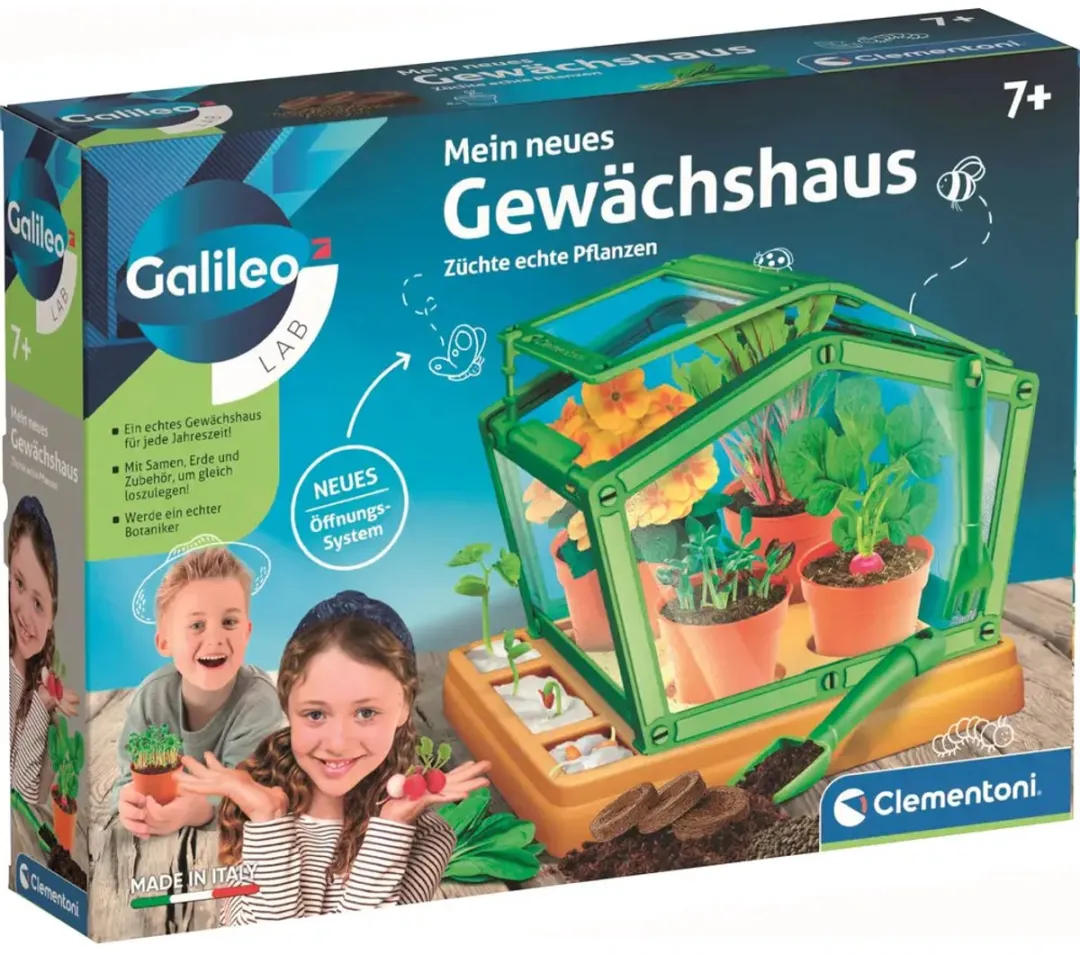 Clementoni Galileo Gewächshaus