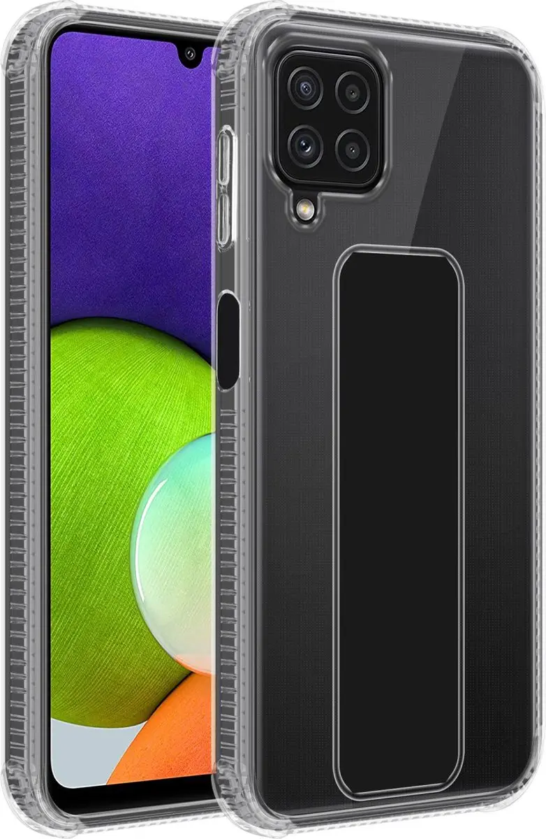 Cadorabo Hoesje geschikt voor Samsung Galaxy A22 4G / M22 / M32 4G in ZWART