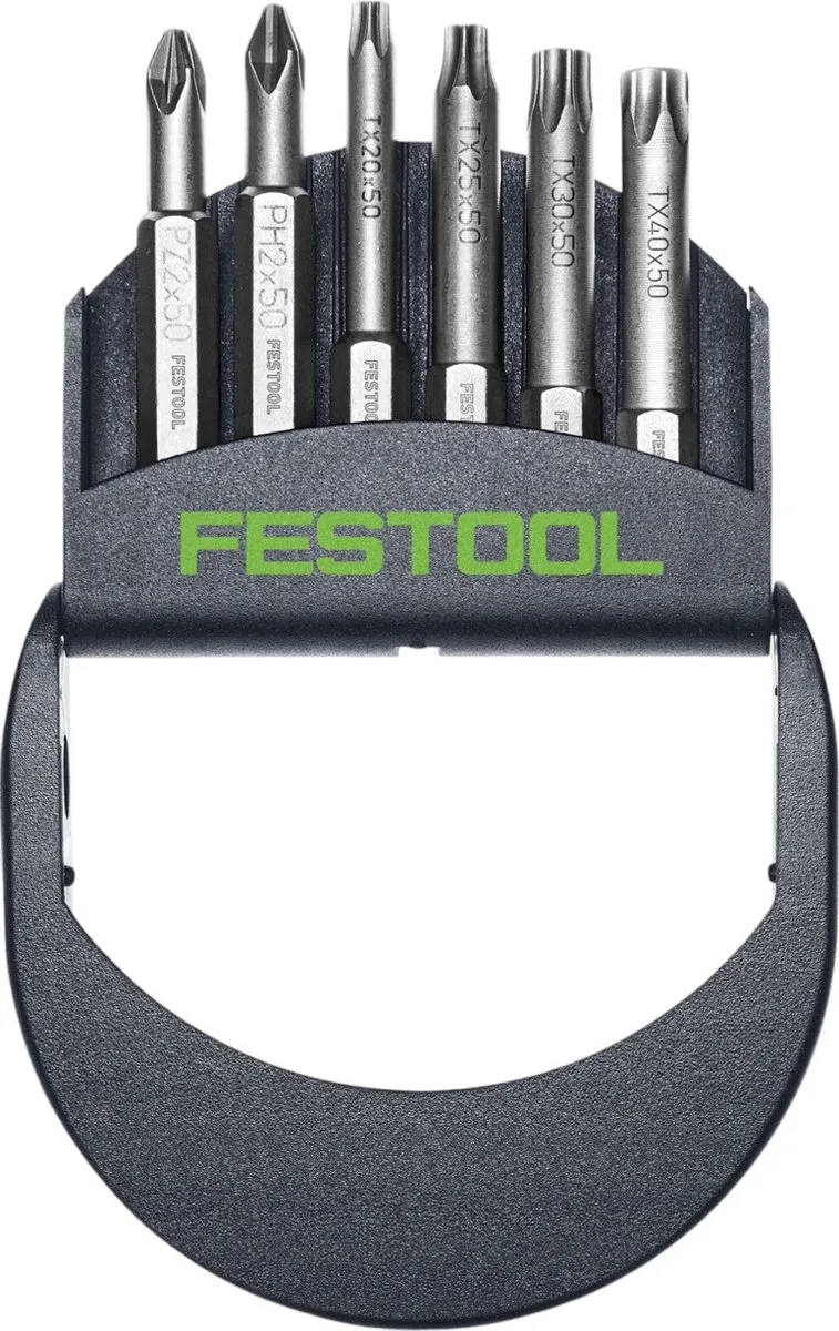 Festool BT-IMP SORT5 Bitset TID 18 - 204385 - 6 Stuks