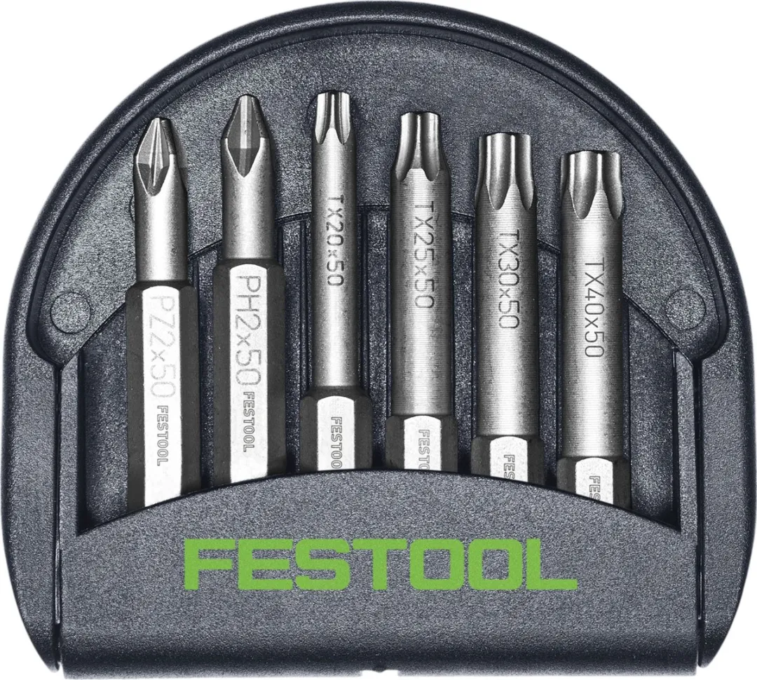 Festool BT-IMP SORT5 Bitset TID 18 - 204385 - 6 Stuks