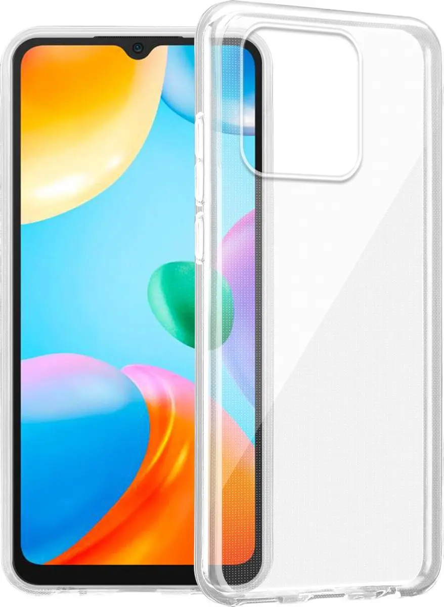 Cadorabo Hoesje geschikt voor Xiaomi RedMi 10C / POCO C40 in VOLLEDIG TRANSPARAN