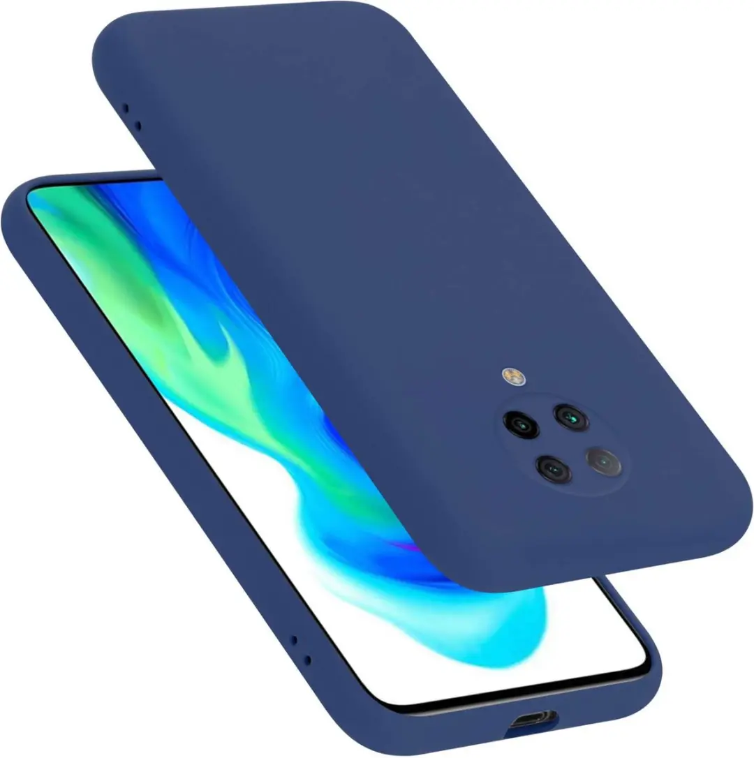 Cadorabo Hoesje geschikt voor Xiaomi POCO F2 PRO in LIQUID BLAUW