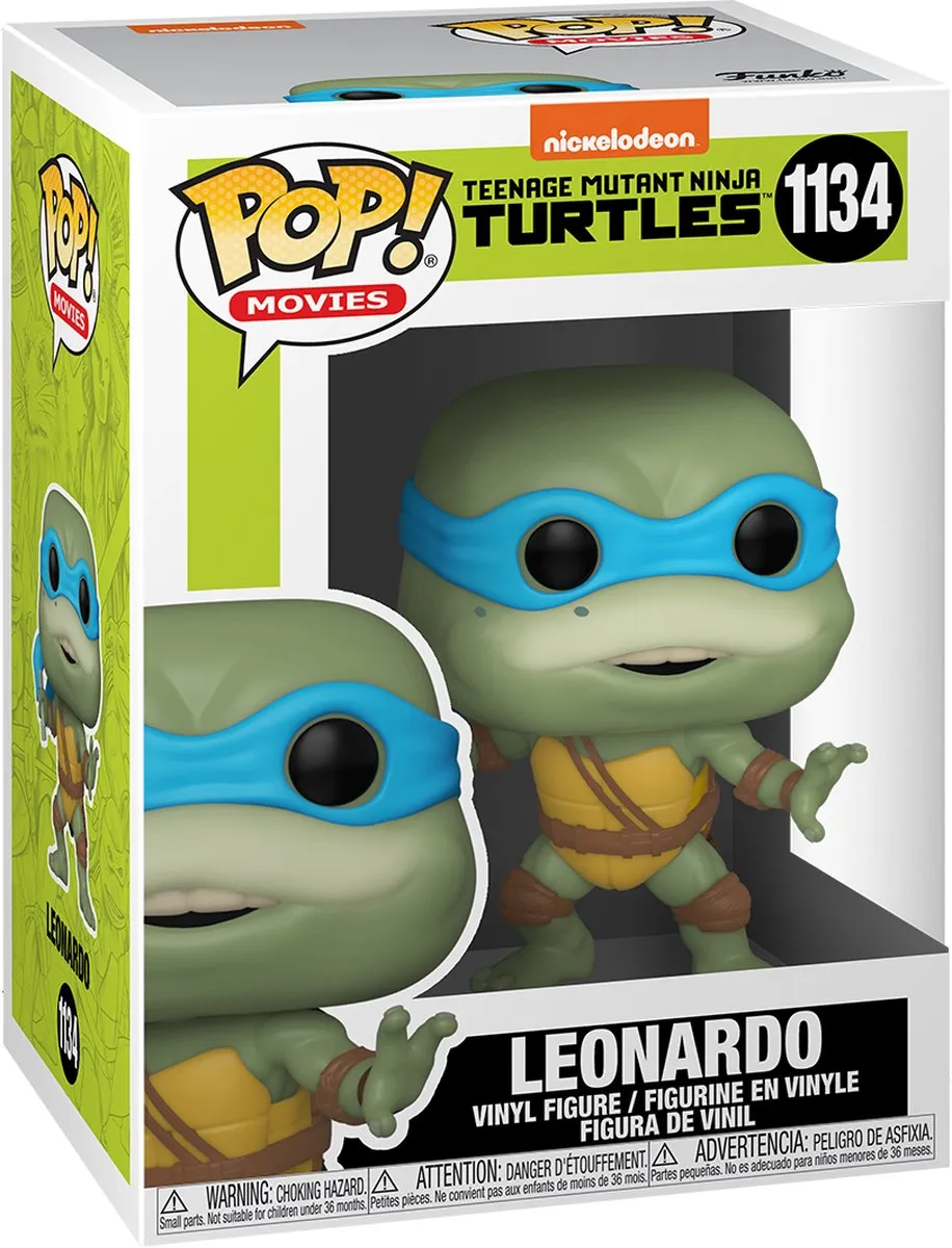 Funko POP! Leonardo TMNT Art Series 59891 - 10cm - Groen