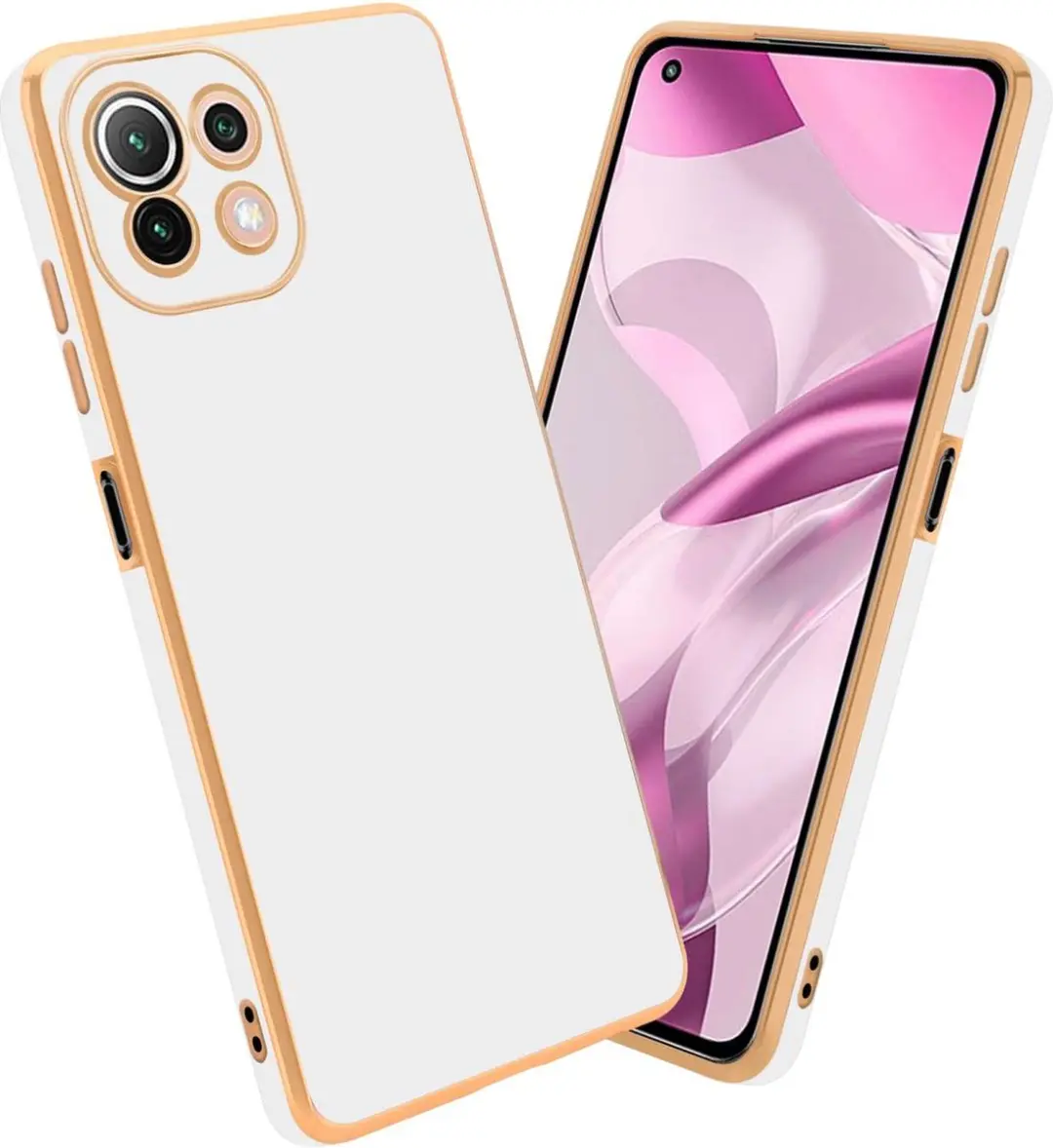 Cadorabo Hoesje geschikt voor Xiaomi Mi 11 LITE (4G / 5G) / 11 LITE NE in Glossy