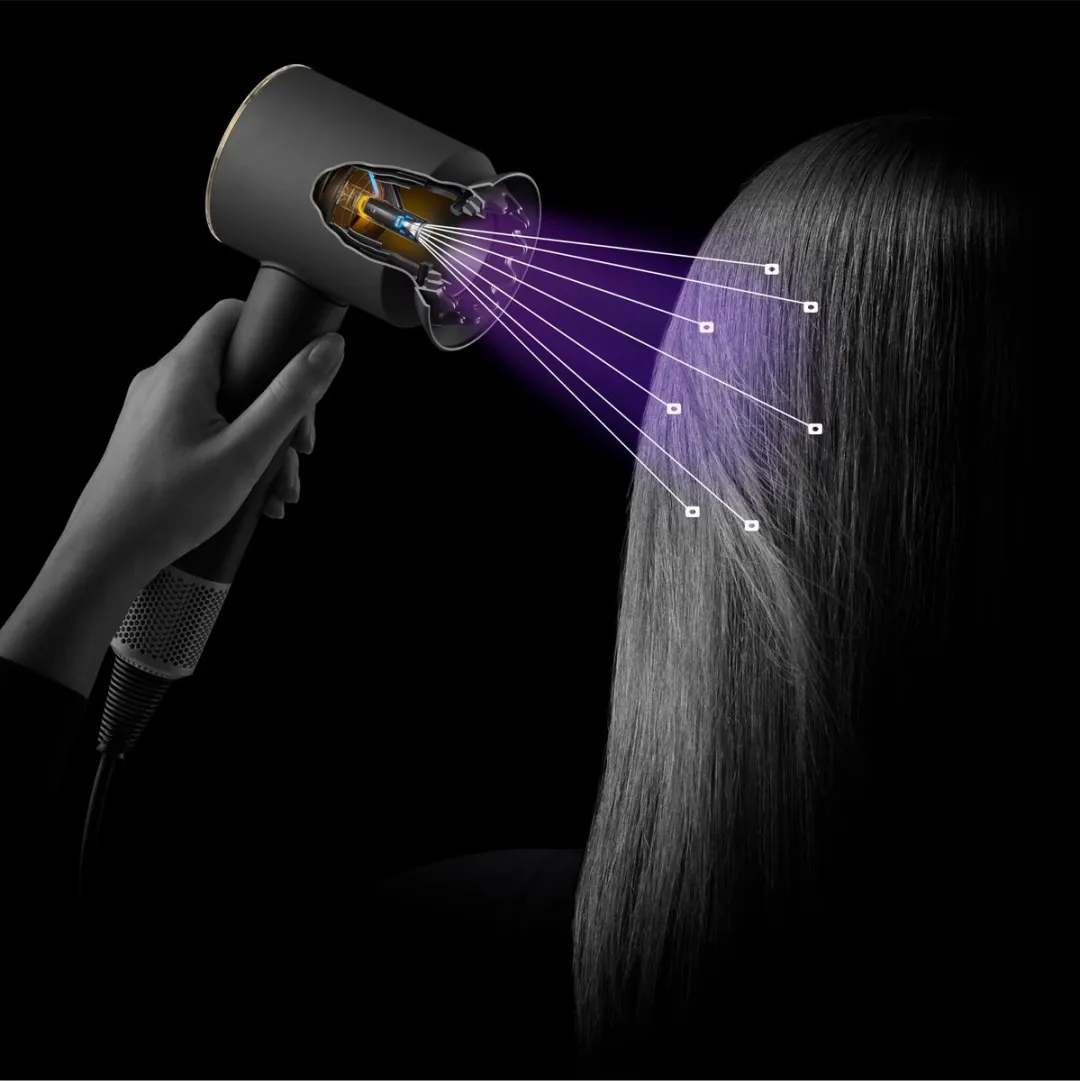 Dyson Supersonic Nural Curly+Coily Föhn - Roze/Roségoud