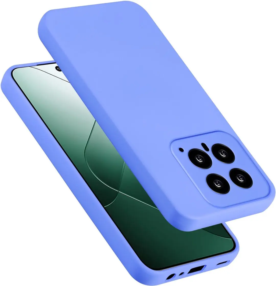 Cadorabo Hoesje geschikt voor Xiaomi 14 in LIQUID LICHT PAARS
