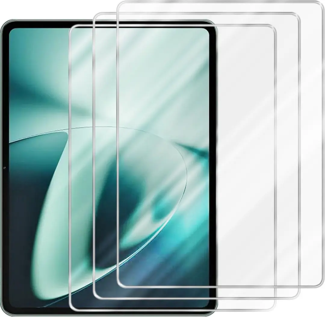 Cadorabo 3x Screenprotector geschikt voor OnePlus Pad in KRISTALHELDER