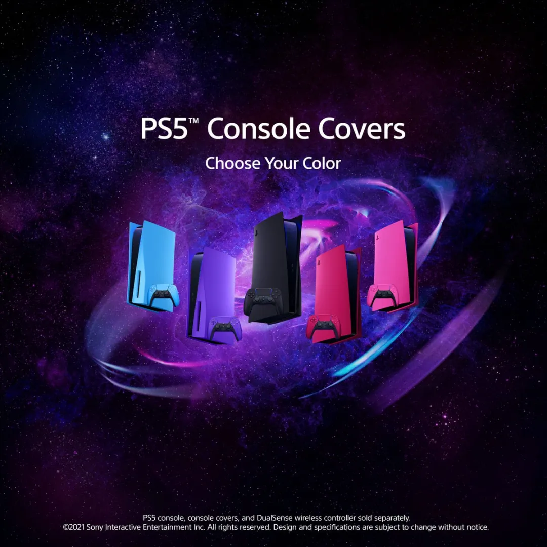 Sony PlayStation 5 Cover Cosmic Red - Marvel's Spider-Man 2