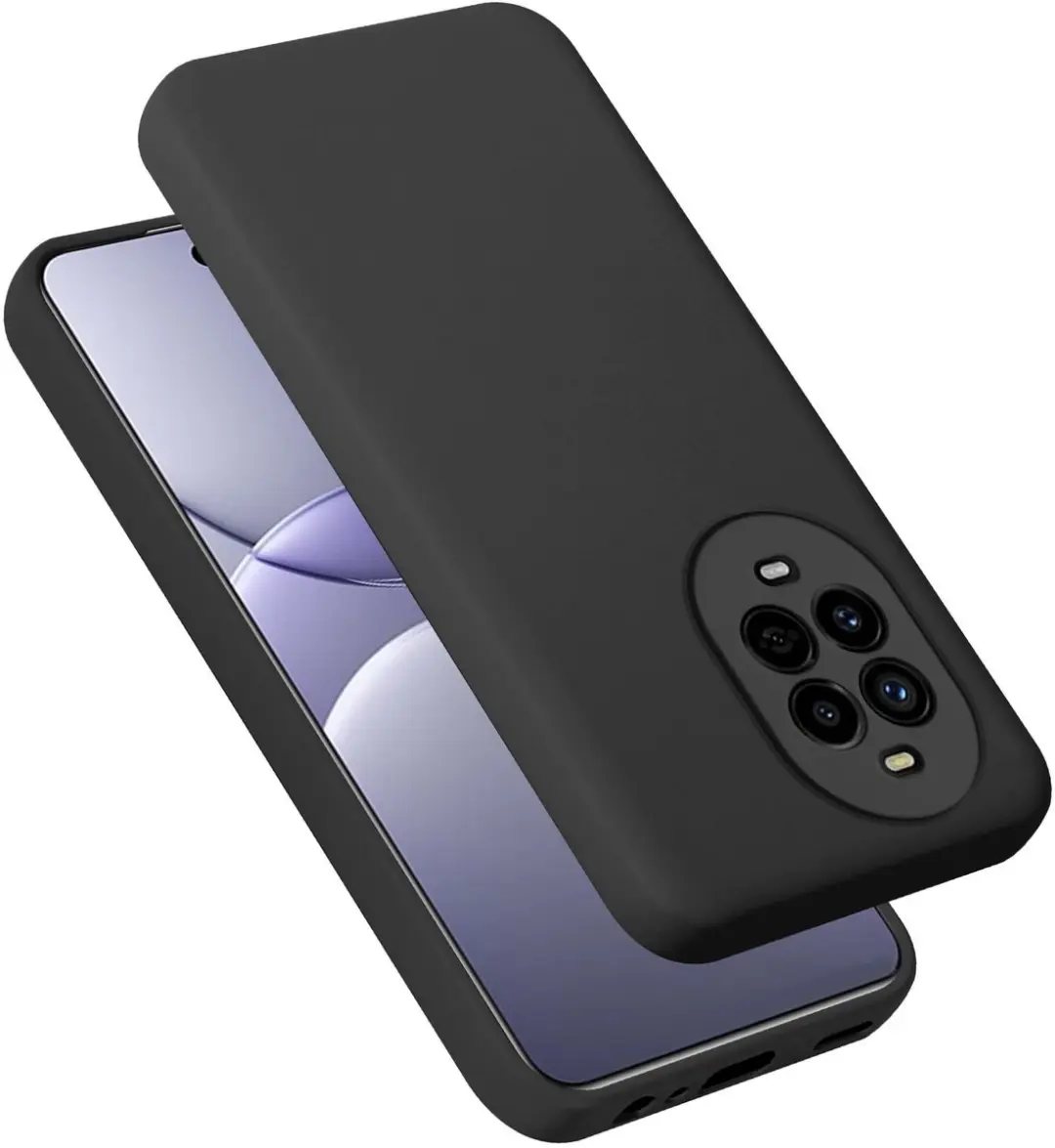 Cadorabo Hoesje geschikt voor Huawei NOVA 13 Pro in LIQUID ZWART