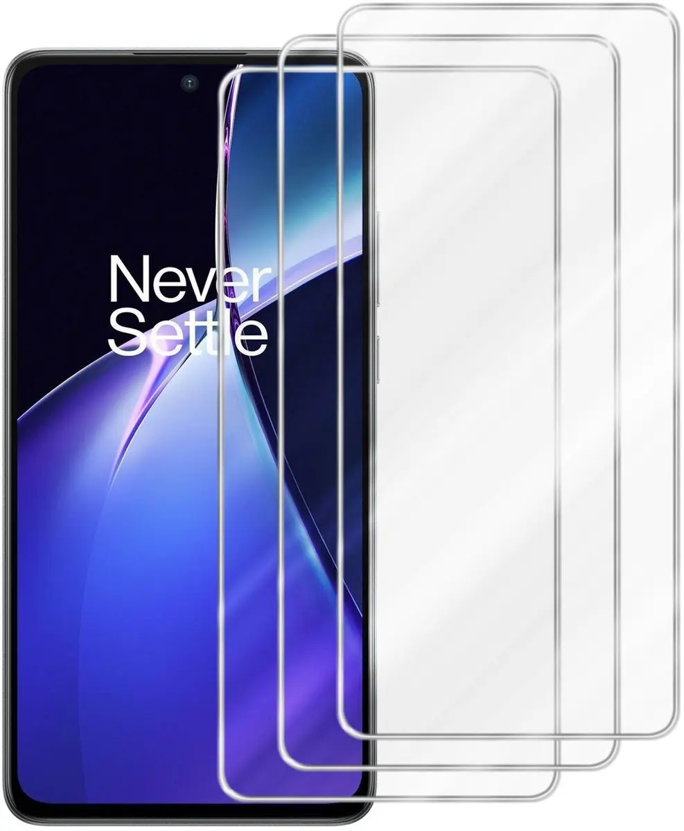Cadorabo 3x Screenprotector geschikt voor OnePlus Nord CE4 Lite