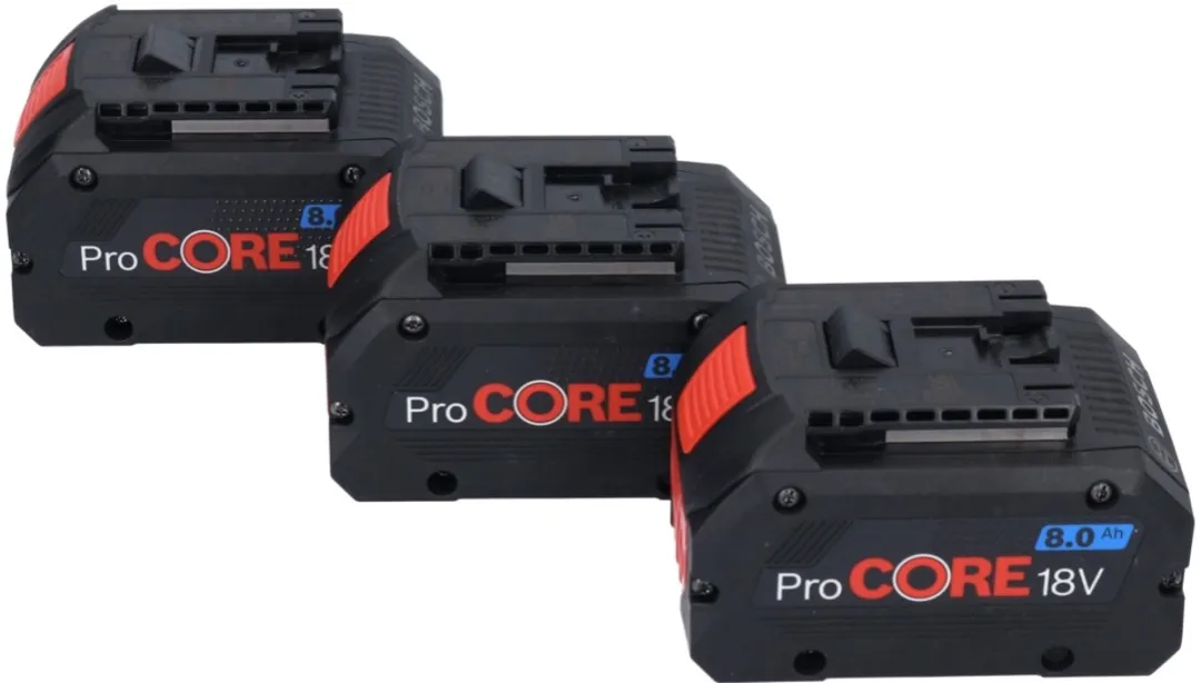Bosch Professional Startset ProCORE 18V 8.0Ah - 3x accu + lader