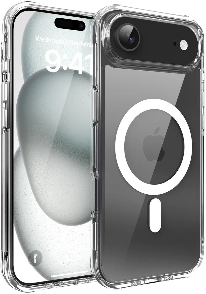 Cadorabo Hoesje geschikt voor iPhone 17 AIR Case in TRANSPARANT geschikt voor Ma