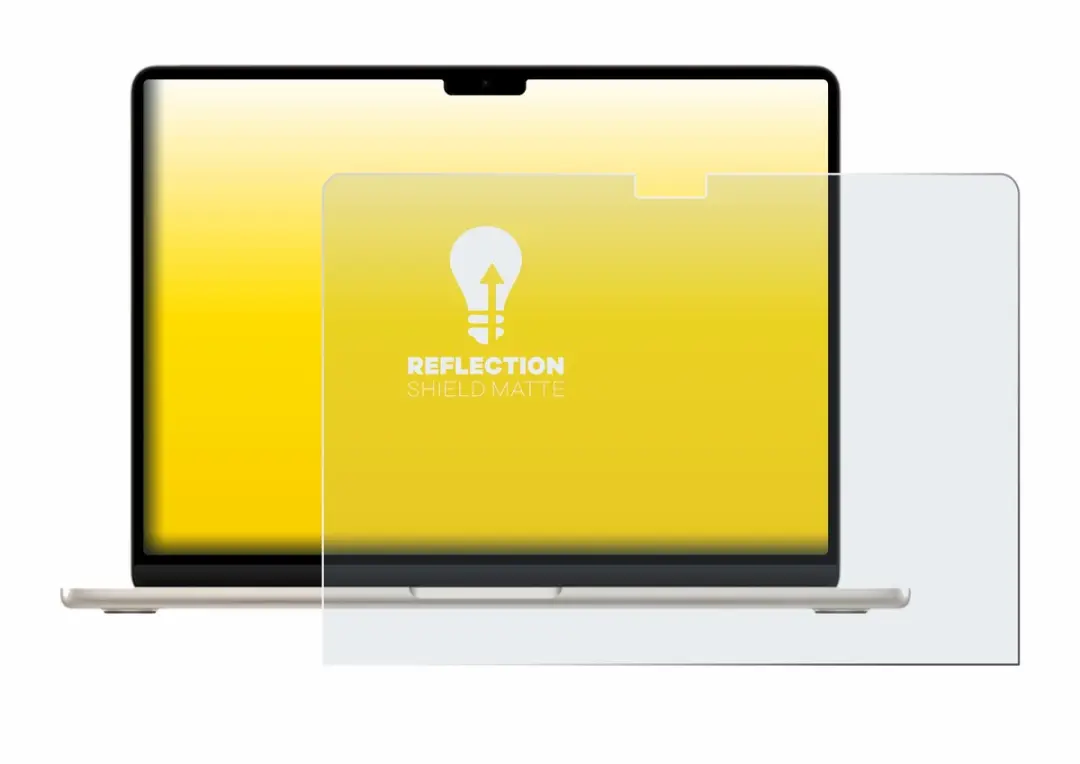 upscreen 2953666 Screenprotector MacBook Air 15" - Mat - afbeelding 5 van 6