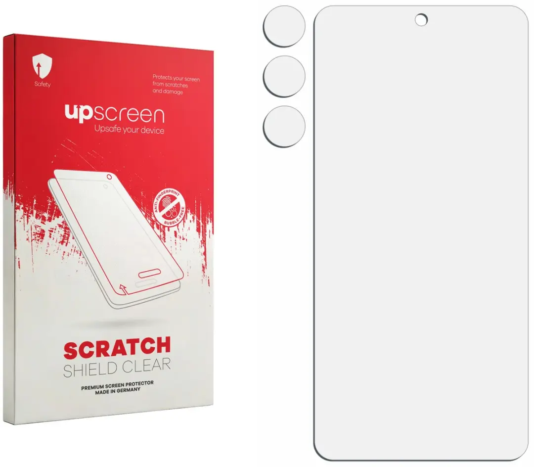 upscreen Screenprotector Samsung Galaxy S26 (Voor+Camera) - Transparant - afbeelding 5 van 6