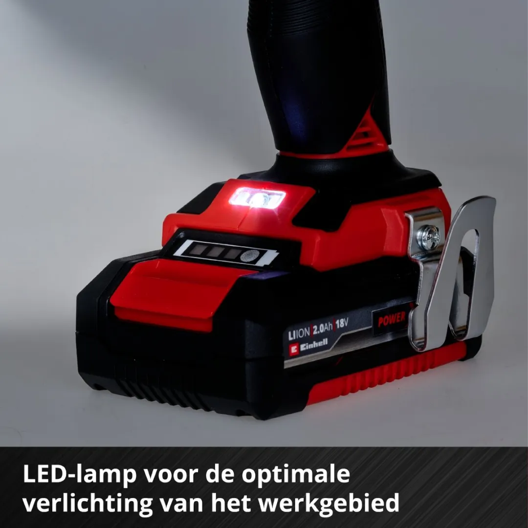 Einhell TE-CD 18 Li-i BL Klopboormachine - Power X-Change - 60 Nm - 2x 2,0Ah