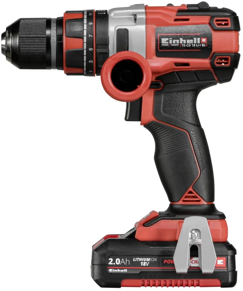 Einhell TE-CD 18 Li-i BL Klopboormachine - Power X-Change - 60 Nm - 2x 2,0Ah