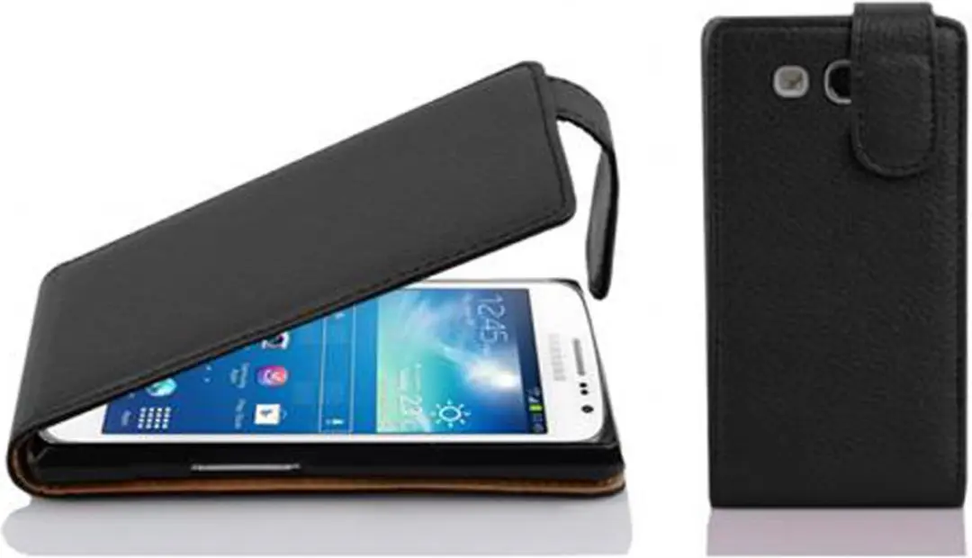Cadorabo Hoesje geschikt voor Samsung Galaxy EXPRESS 2 in ZWARTE OXIDE