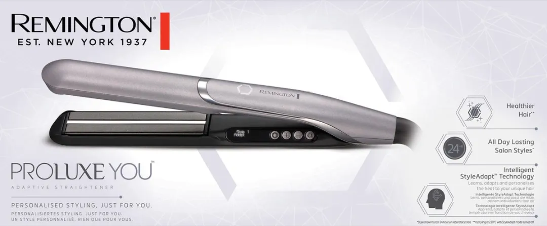 Remington PROluxe You Adaptive Stijltang S9880 - Zilver - afbeelding 6 van 6