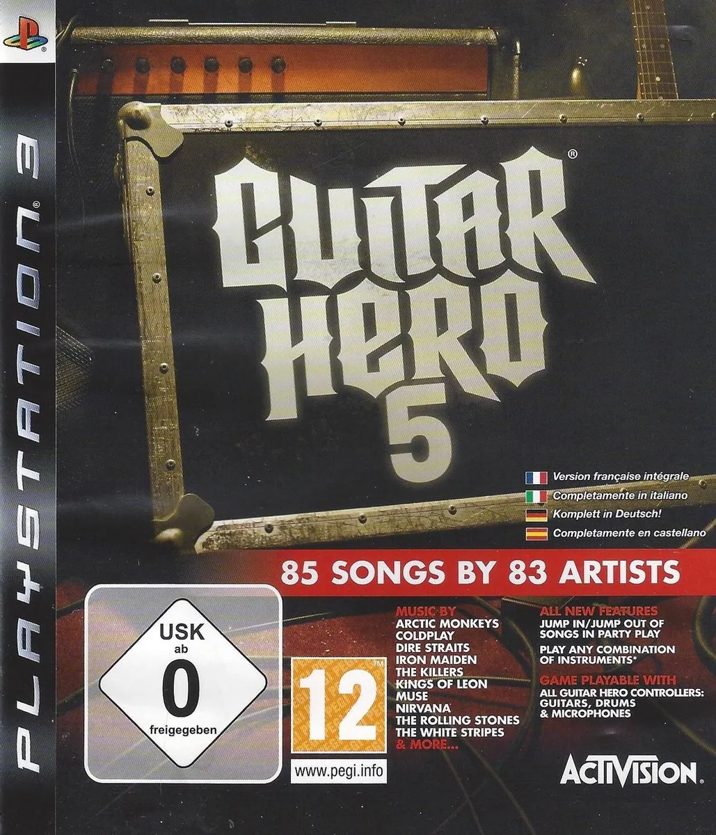 Sony PlayStation Guitar Hero 5