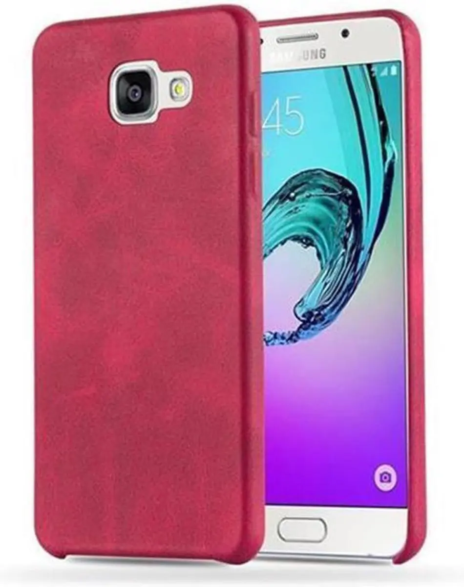 Cadorabo Hoesje geschikt voor Samsung Galaxy A5 2015 in VINTAGE ROOD
