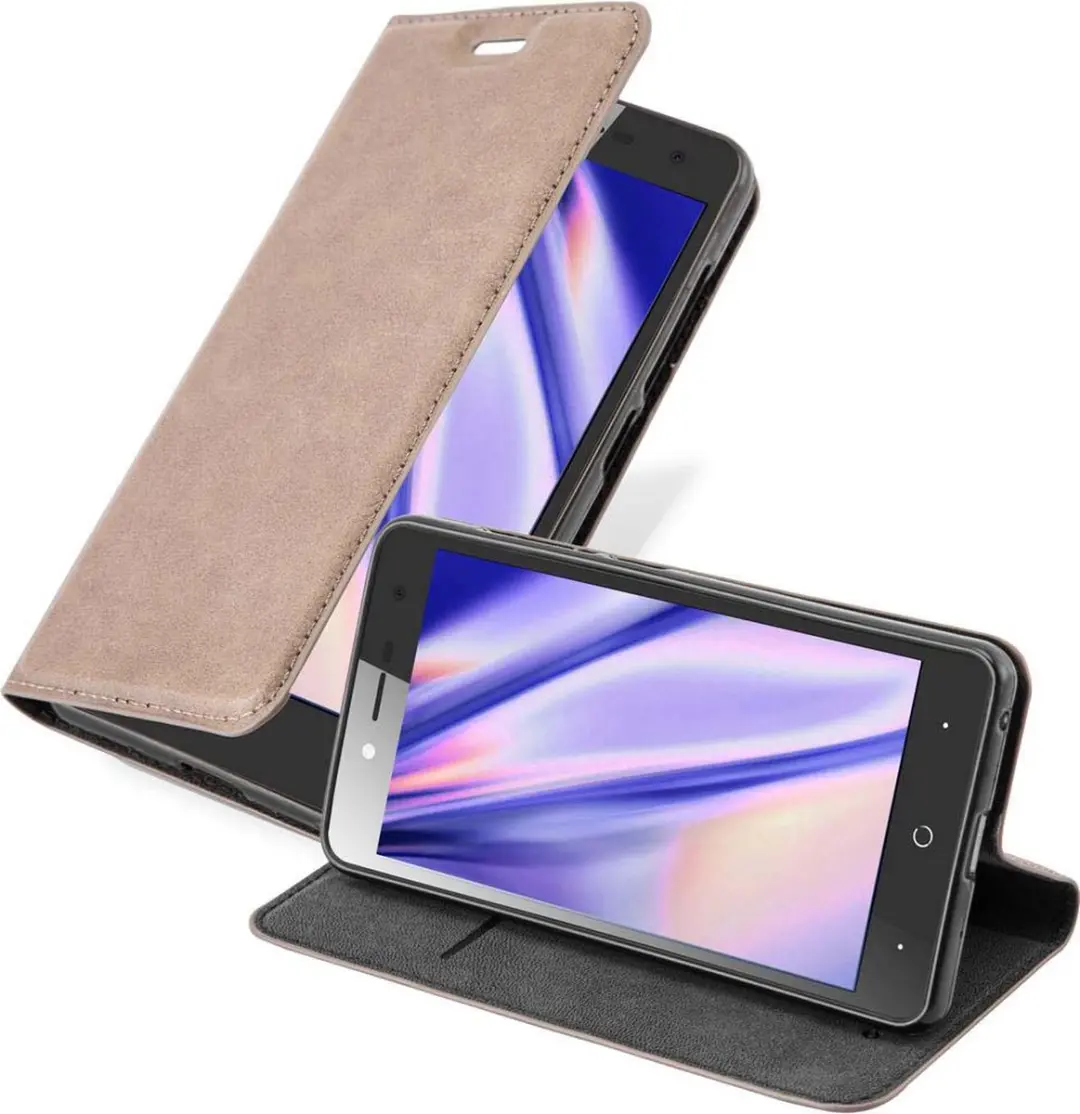 Cadorabo Hoesje geschikt voor ZTE Blade L7 in KOFFIE BRUIN