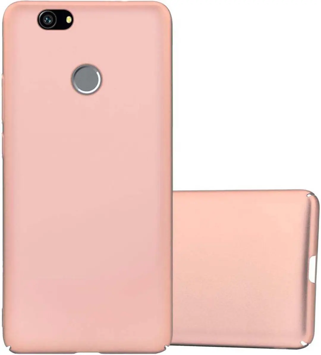 Cadorabo Hoesje geschikt voor Huawei NOVA in METAAL ROSE GOUD