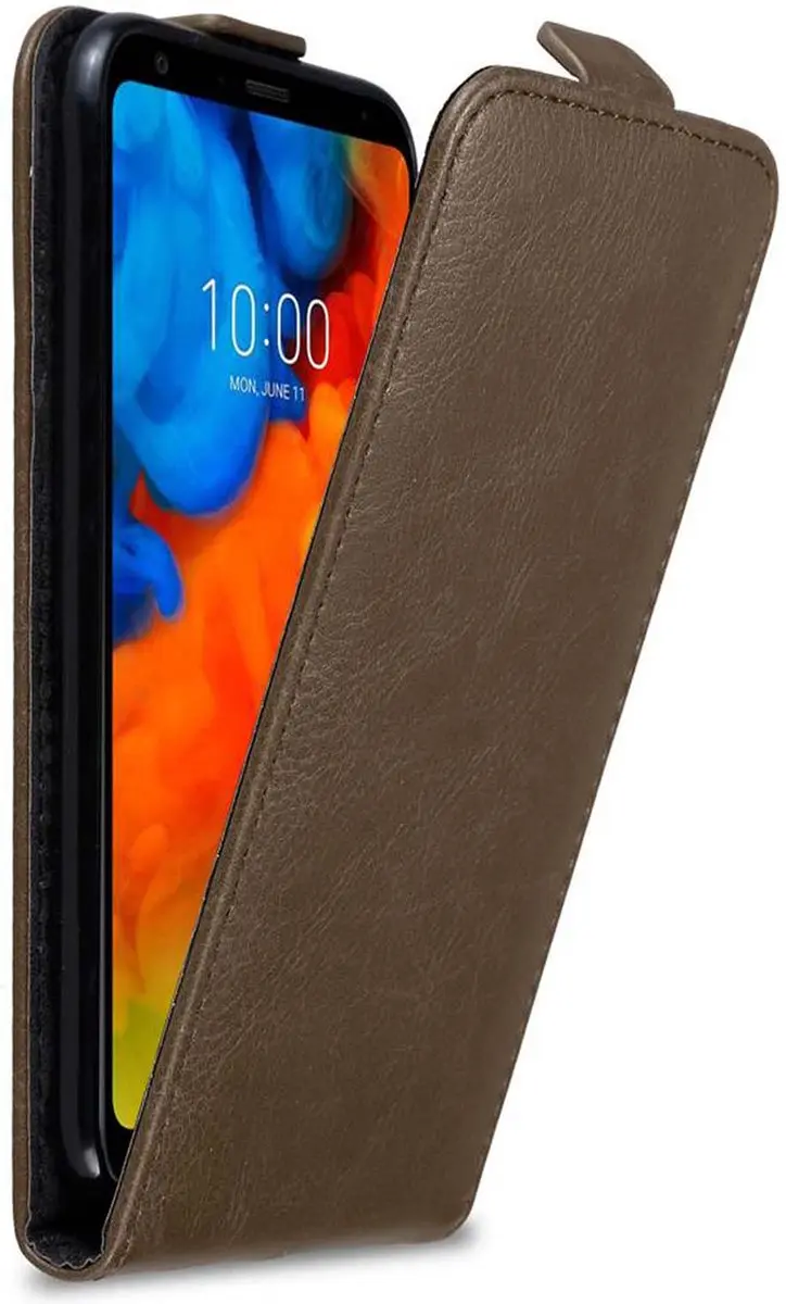 Cadorabo Hoesje geschikt voor LG Q STYLUS in KOFFIE BRUIN