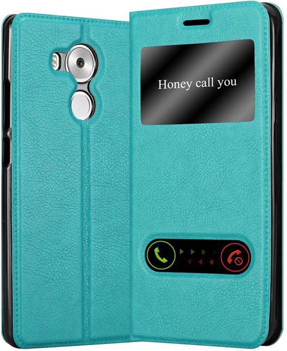 Cadorabo Hoesje geschikt voor Huawei MATE 8 in MUNT TURKOOIS