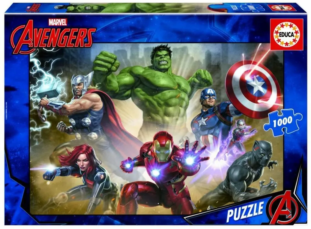 Marvel Avengers 1000 Delige Puzzle