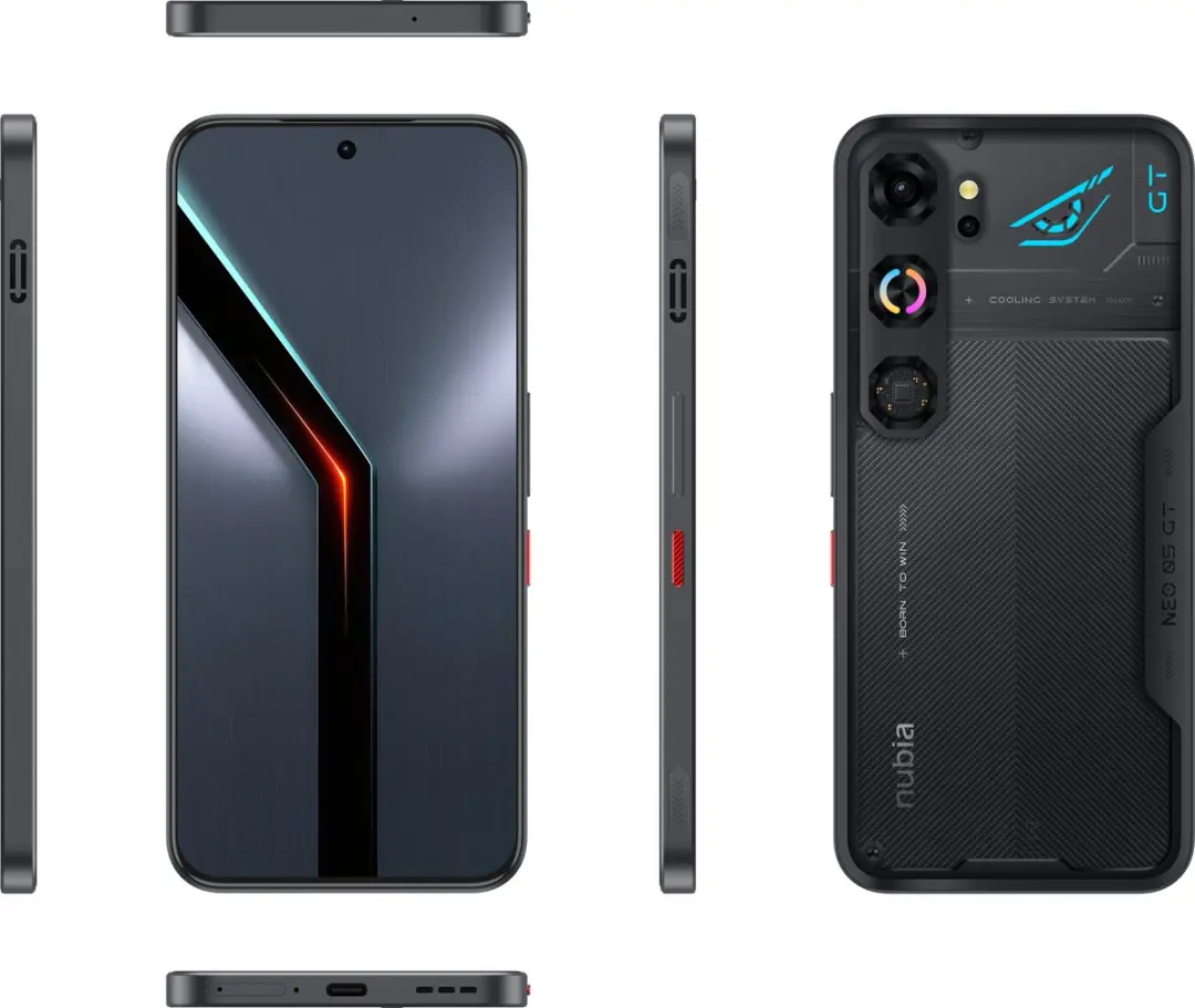 ZTE Nubia Neo 5 GT NBNEO5GTGBLK Smartphone - Zwart - afbeelding 2 van 6