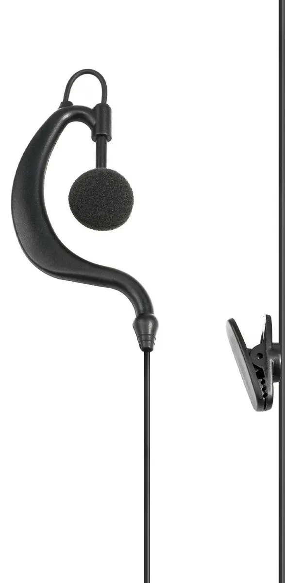 Midland MA-21KE Listen Only Earhook C1495 voor portofoon 2-pins Kenwood aansluit