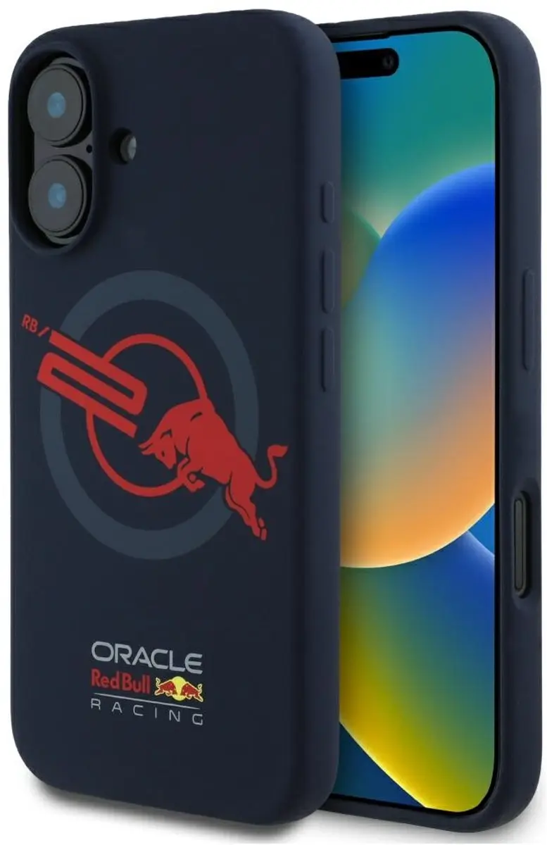 Red Bull ORBR20 Siliconen Hoesje iPhone 16 MagSafe