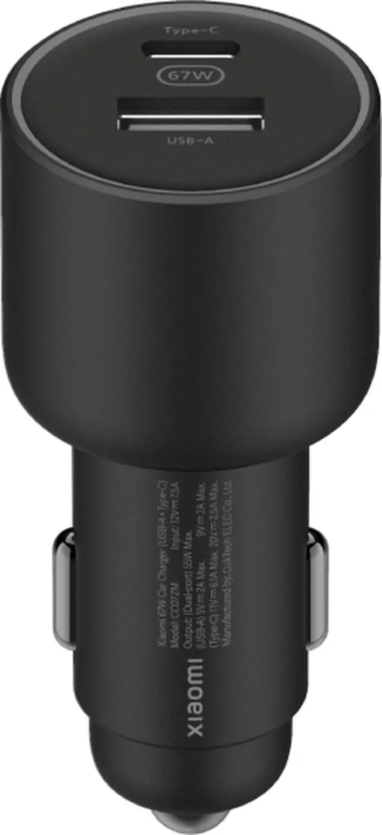 Xiaomi BHR6814GL 67W Universele USB-Lader
