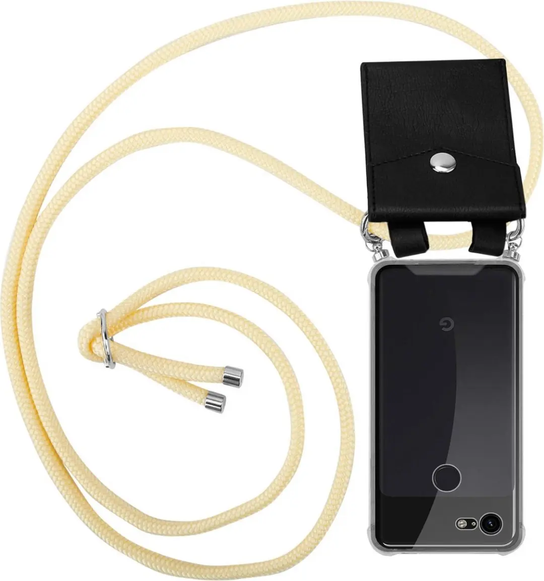 Cadorabo Hoesje geschikt voor Google PIXEL 3A XL in ROOM BEIGE