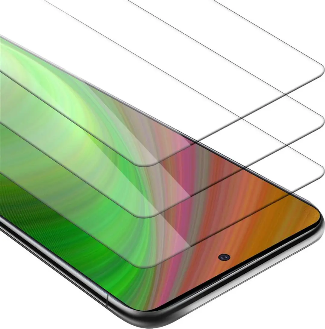 Cadorabo 3x Screenprotector geschikt voor Samsung Galaxy A51 4G / M40s