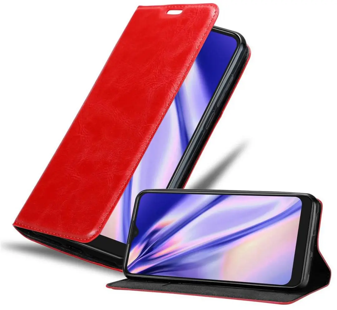Cadorabo Hoesje geschikt voor Alcatel 1S 2020 in APPEL ROOD