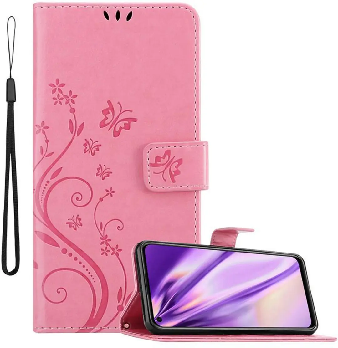 Cadorabo Hoesje geschikt voor Huawei NOVA 6 SE / P40 LITE / NOVA 7i in BLOEMEN R
