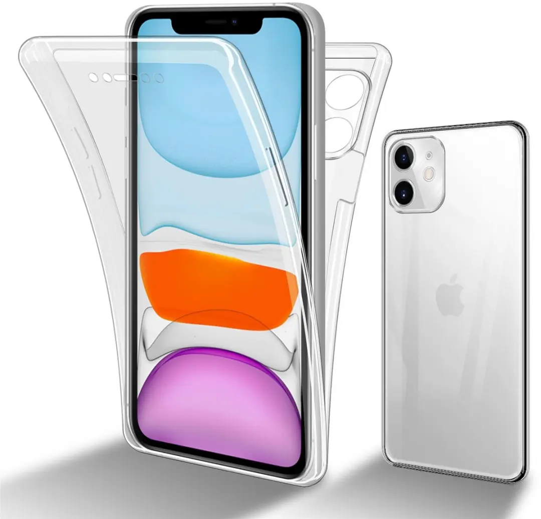 Cadorabo Hoesje geschikt voor Apple iPhone 11 in TRANSPARANT