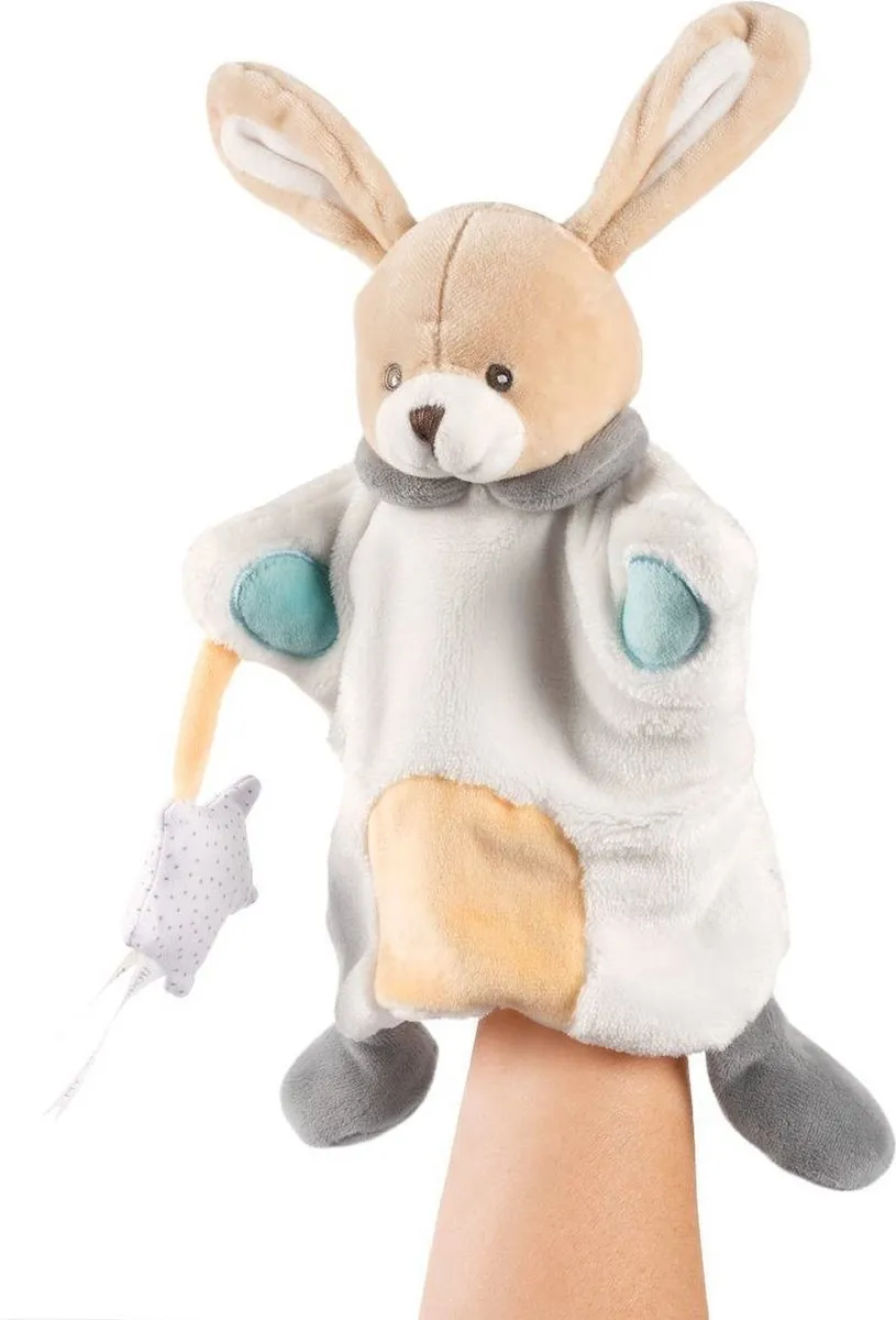 Chicco Handpop Konijn Wit