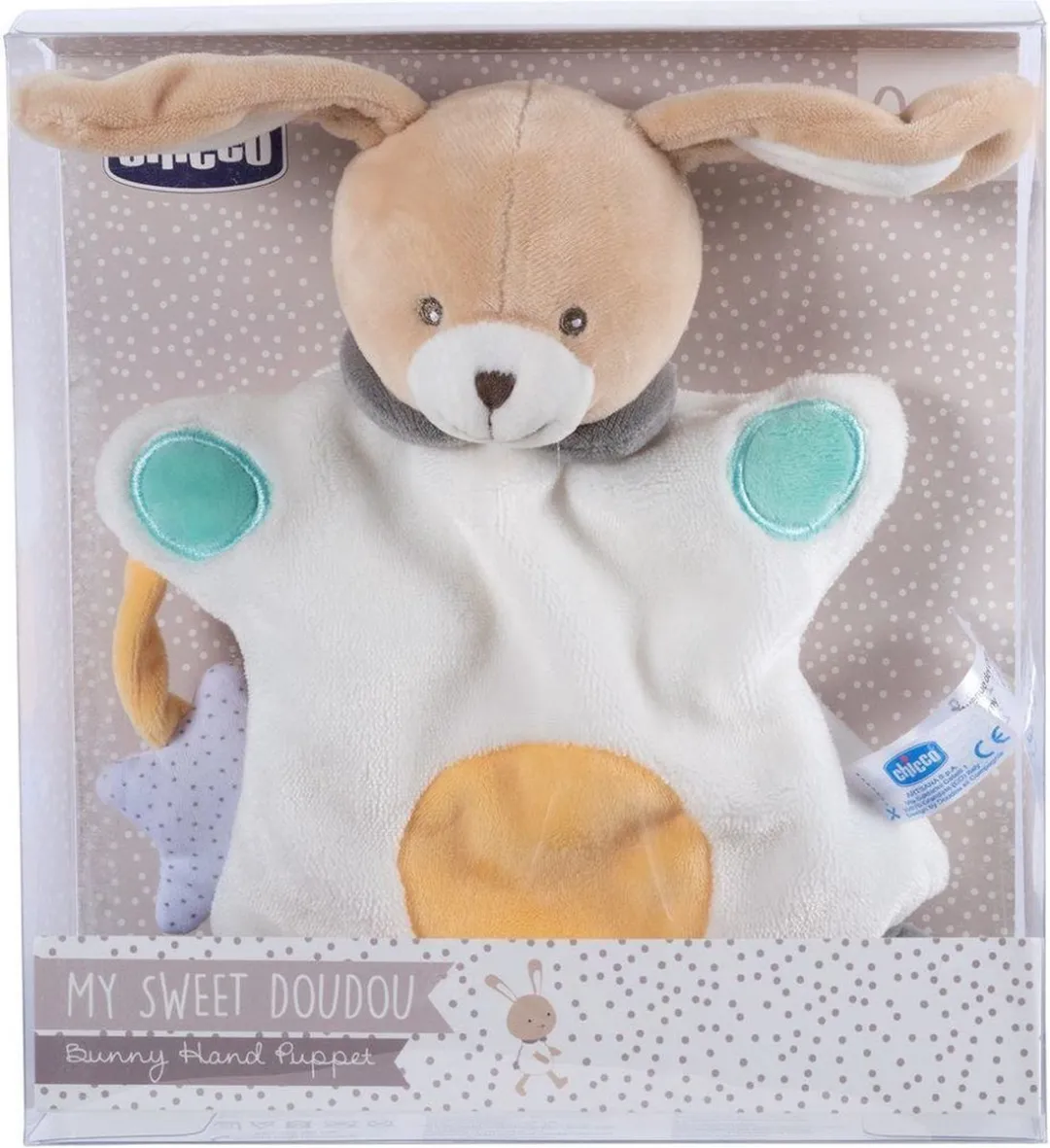 Chicco Handpop Konijn Wit