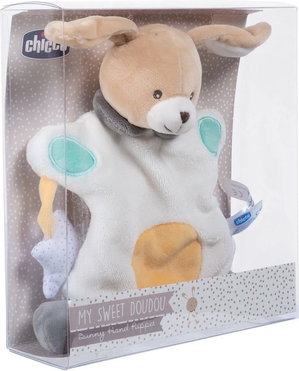 Chicco Handpop Konijn Wit