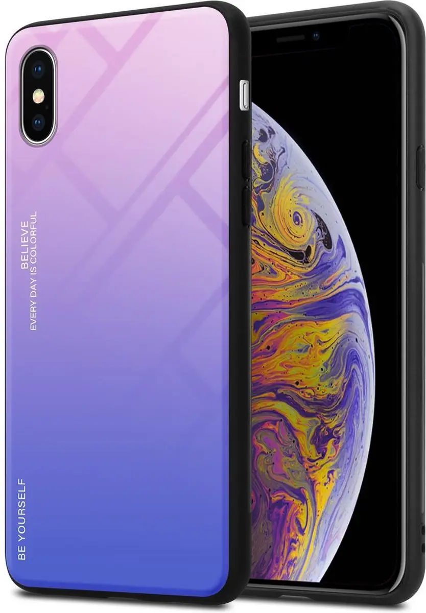 Cadorabo Hoesje geschikt voor Apple iPhone XS MAX in ROZE
