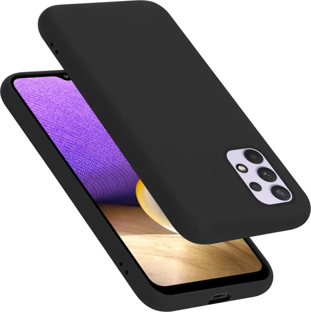 Cadorabo Hoesje geschikt voor Samsung Galaxy A33 5G in LIQUID ZWART